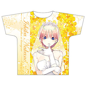 五等分の花嫁　フルグラフィックtシャツ 中野五月 FaNeMa / 映画「五等分の花嫁」 フルグラフィックTシャツ 中野五月