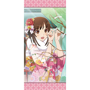 〈物語〉シリーズ ぷくぷく 千石撫子 (神様は、叶える以外ないんだよ)ミニタペストリー