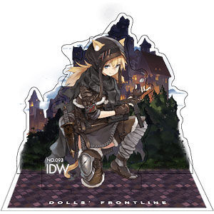 ドールズフロントライン 戦術人形コレクション 暗黒迷宮 IDW マントと猫耳