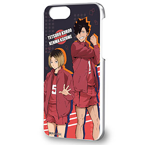 ハードケース(iPhone6/6s/7/8兼用)「ハイキュー！！」03/黒尾鉄朗＆孤爪研磨
