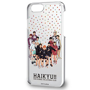 ハードケース(iPhone6/6s/7/8兼用)「ハイキュー！！」07/集合デザイン