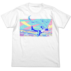 初音ミク フルカラーTシャツ じゃがバタVer./WHITE-M