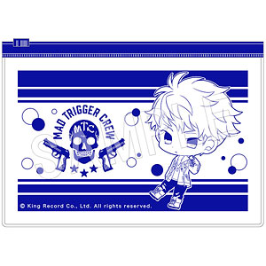 ヒプノシスマイク -Division Rap Battle- フラットポーチ 毒島メイソン理鶯