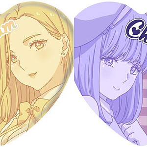 推しが武道館いってくれたら死ぬ ハート缶バッジセット れお・空音