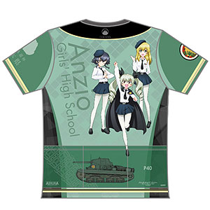 ガールズ＆パンツァー 最終章 ツーリングTシャツ アンツィオ高校Ver. (M)