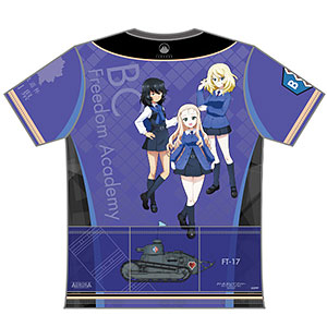 ガールズ＆パンツァー 最終章 ツーリングTシャツ BC自由学園Ver. (XL)