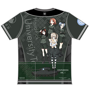 ガールズ＆パンツァー 最終章 ツーリングTシャツ 大学選抜チームVer. (XL)