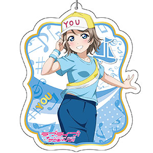 ラブライブ！スクールアイドルフェスティバルALL STARS デカキーホルダー 渡辺曜 練習着ver