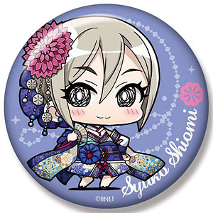 ミニッチュ アイドルマスター シンデレラガールズ 缶キーホルダー 塩見周子 うつつの華模様ver.