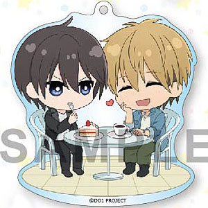 抱かれたい男1位に脅されています｡ えふぉるめ 准太と高人 いつしょアクリルボールチェーン 4 カフェでいっしょ