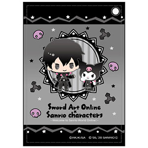 ソードアート・オンライン　SAO サンリオ ソードアート・オンライン×サンリオキャラクターズ 合皮パスケース