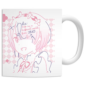 Re：ゼロから始める異世界生活 ラム lette-graph マグカップ