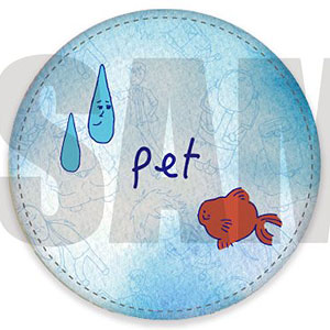 pet 丸型コインケース ぬるフレA