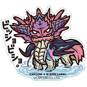 Capcom B Side Labelステッカー モンスターハンター ジンオウガ 和風 カプコン 在庫切れ