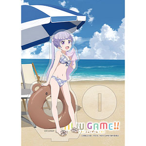 NEW GAME! アクリルスタンド　水着　カーテン魂 NEW GAME！！ アクリルスタンド(篠田はじめ/水着)[カーテン魂