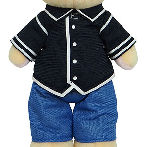 くまめいと 名探偵コナン 喫茶ポアロ エプロン 紺 再販 ムービック 在庫切れ