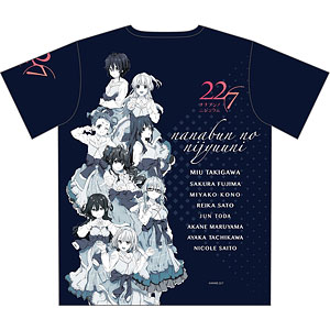 22/7(ナナブンノニジュウニ) フルグラフィックTシャツ[ST-ONE]《在庫切れ》