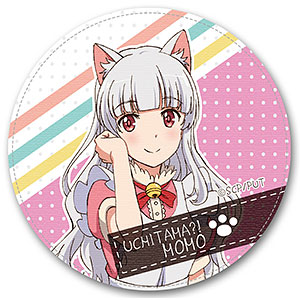 うちタマ？！ ～うちのタマ知りませんか？～ レザーバッジ デザイン04(花咲モモ)