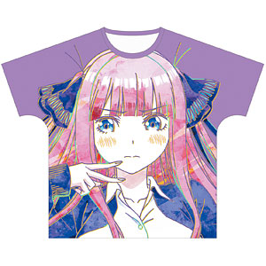 五等分の花嫁 二乃 Ani-Art フルグラフィックTシャツ ユニセックス S