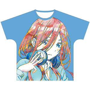 五等分の花嫁 三玖 Ani-Art フルグラフィックTシャツ ユニセックス M
