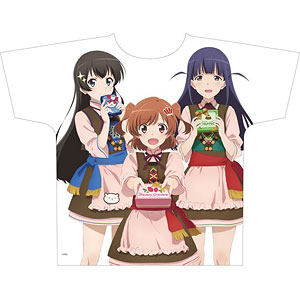 少女☆歌劇 レヴュースタァライト フルグラフィックTシャツ 華恋・ひかり・まひる バレンタインver.