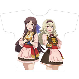 少女☆歌劇 レヴュースタァライト フルグラフィックTシャツ 真矢・クロディーヌ バレンタインver.