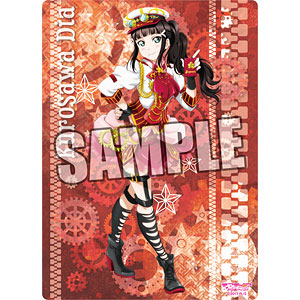 ラブライブ！サンシャイン！！ B5クリア下敷き「黒澤ダイヤ」Part.17