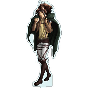 進撃の巨人 決戦前夜 アクリルスタンド リヴァイ ハンジ Mサイズ TVアニメ『進撃の巨人』 - 描き下ろしイラスト ハンジ 戦う背中