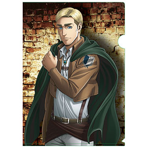 進撃の巨人 描き下ろしクリアファイル エルヴィン(決戦前夜)