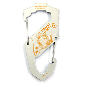 ラブライブ！サンシャイン！！ 高海千歌 カラビナS型/WHITE