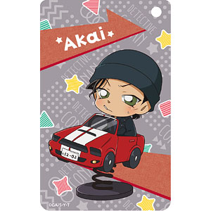 名探偵コナン デフォルメクリアパスケース(のりもの) 赤井