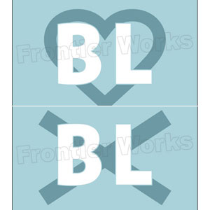 絶対BLになる世界VS絶対BLになりたくない男 アクリルキーホルダーB