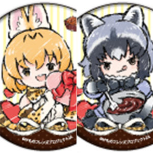 缶バッジ「けものフレンズ」02/バレンタインver. グラフアート 8個入りBOX