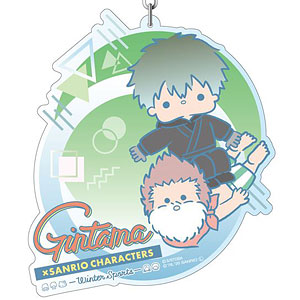 銀魂×Sanrio characters デカキーホルダー 土方十四郎+近藤勲