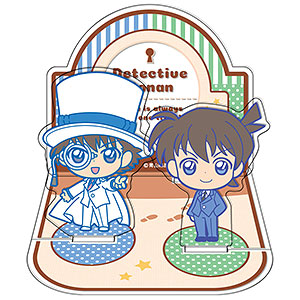名探偵コナン Ponipo(ぽにぽ) アクリルジオラマスタンド 02 工藤新一＆怪盗キッド