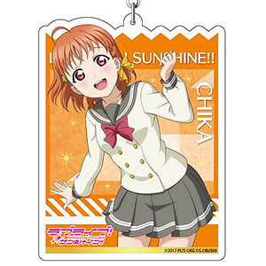 ラブライブ！スクールアイドルフェスティバルALL STARS デカキーホルダー 高海千歌 冬制服ver