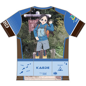 ヤマノススメ サードシーズン ツーリングTシャツ 斎藤楓Ver. (L)