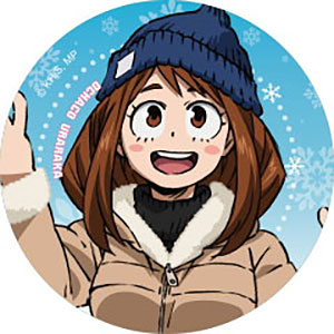 僕のヒーローアカデミア ゆきまつり 描き下ろし ラバーマットコースター 麗日お茶子