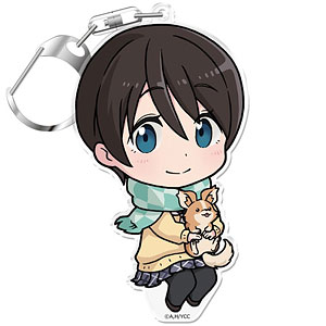 ゆるキャン△ ぷにこれ！キーホルダー(スタンド付) 斉藤恵那 制服Ver.