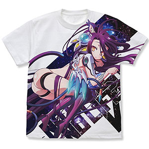ノーゲーム・ノーライフ ゼロ シュヴィねこみみVer. フルグラフィックTシャツ/WHITE-XL