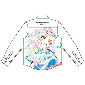 BanG Dream！ ガールズバンドパーティ！ 氷川日菜 Ani-Art フルグラフィックカジュアルシャツ ユニセックス S