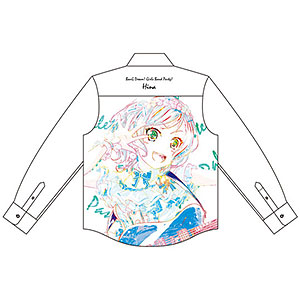 BanG Dream！ ガールズバンドパーティ！ 氷川日菜 Ani-Art フルグラフィックカジュアルシャツ ユニセックス L