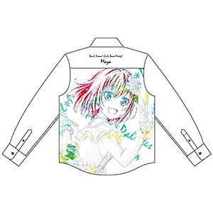 BanG Dream！ ガールズバンドパーティ！ 大和麻弥 Ani-Art フルグラフィックカジュアルシャツ ユニセックス S