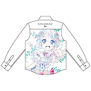BanG Dream！ ガールズバンドパーティ！ 若宮イヴ Ani-Art フルグラフィックカジュアルシャツ ユニセックス XL