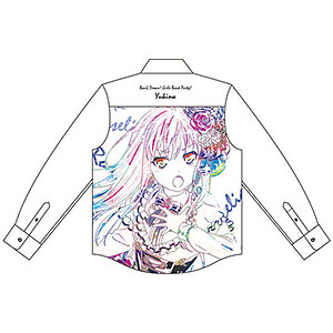 BanG Dream！ ガールズバンドパーティ！ 湊友希那 Ani-Art フルグラフィックカジュアルシャツ ユニセックス S
