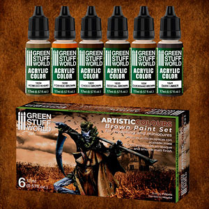 ブラウン系塗料6本セット