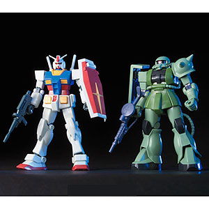 HGUC 1/144 ガンプラスターターセット(1) ガンダムvs.量産型ザク プラモデル