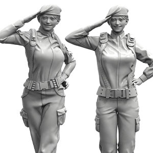 激レア】 1/12 W.W.IIソビエト陸軍女性兵士・ターニャ