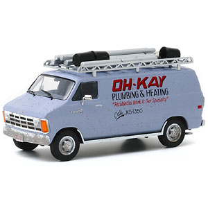 1/43 Home Alone (1990) - 1986 Dodge Ram Van “Oh-Kay Plumbing ＆ Heating”
