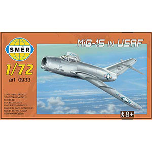 1/72 ミコヤンMiG-15ファゴット戦闘機・米軍鹵獲機 プラモデル